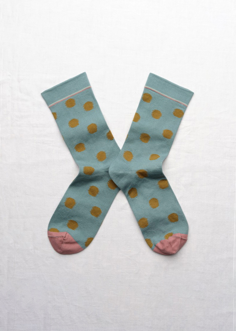 Sock Polka Dot Arctic